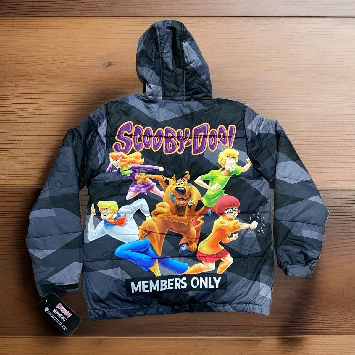 00's Scooby-Doo ジャンパー Members Only Scooby Doo Bomber Jacket Size Large NWT (B11) | eBay
