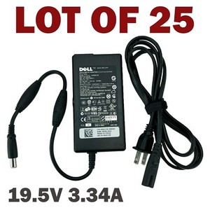 Viel 25 Dell PA-12 65W 19.5V 3.34A Slim Netzteil DK138 DA65NS3-00 & Cord