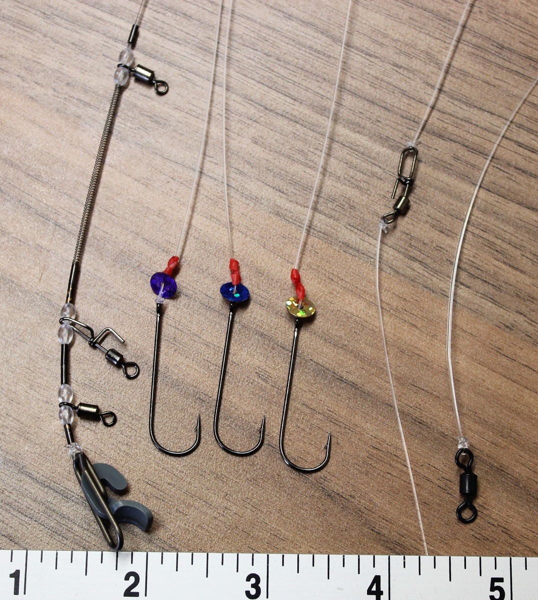 Worm Rig Amnesia D Rig Fluorocarbon Carp Rigs Korda IQ2 D Rigs - Main Image