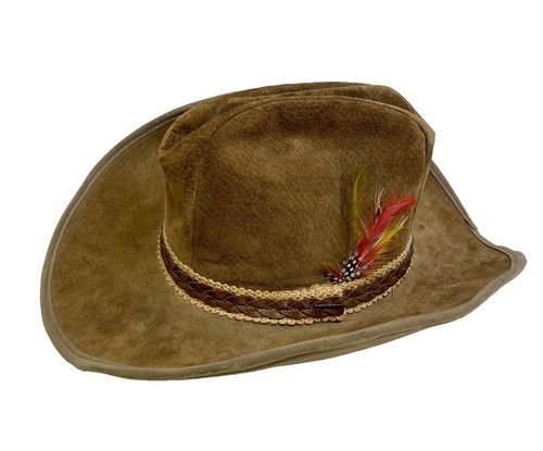 J. Crew Women\'s Boater Wool Classic Hat with Sash New J Crew Wool Boater Hat Brown Contoured Crown Sueded  main image 3