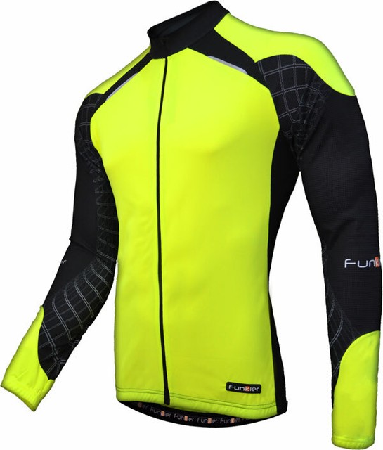 funkier long sleeve cycling jersey