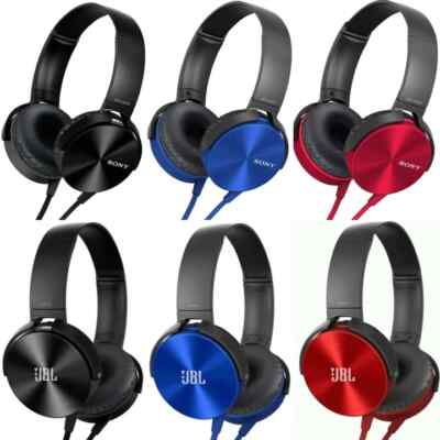 XB450 Gaming Skype Music Stereo Headset Headphone With