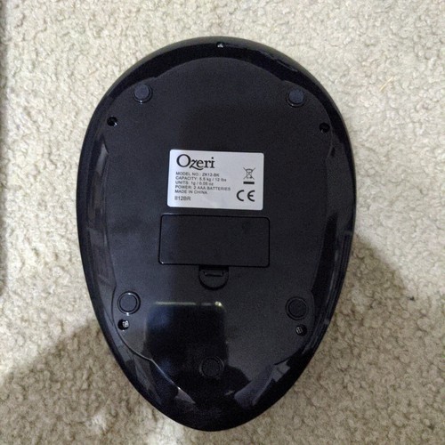 Ozeri Pro Digital Kitchen Food Scale, 0.05 oz to 12 lbs 1 gram to 5.4 kg Black - Picture 6 of 14
