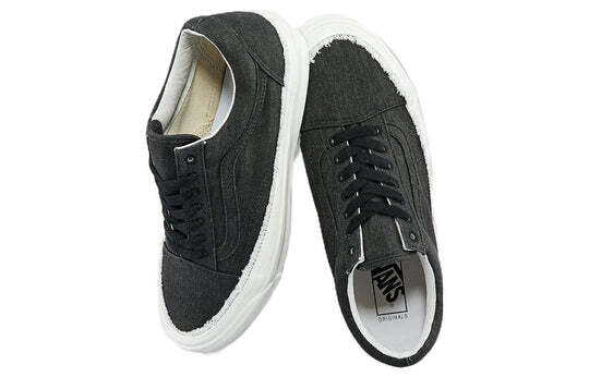 Vans Vault The OG Old Skool LX Raw Edge Black VN0A5FBEBLK  display picture 1