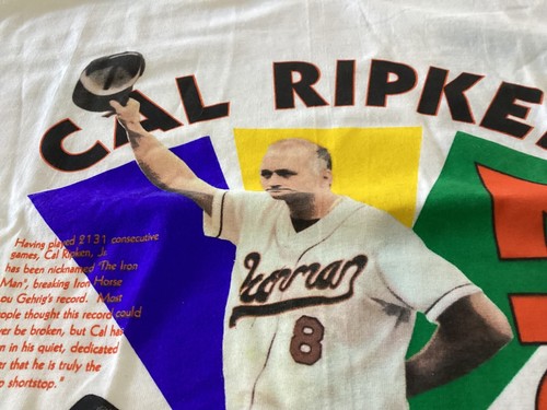 Cal Ripken 2131 "Just Another Day at the Office" White Tee Shirt - Picture 5 of 7
