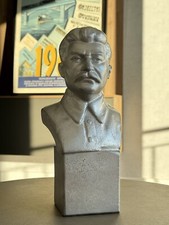 UdSSR Sowjet Russische JOSEPH STALIN FIGUR Skulptur STATUE Büste General Armee Eisen