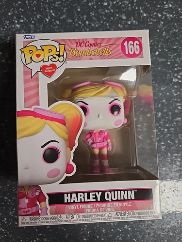 Funko Pop! DC Comics Bombshells Harley Quinn #166 Vinyl Figure New