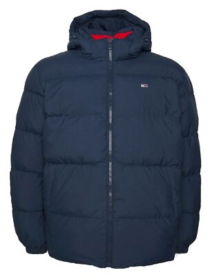 Tommy Hilfiger TJM Plus Essential Kapuzen Daunenjacke Gr.3XL / 4XL