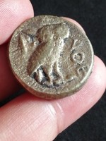 ANCIENT GREEK TETRADRACHM COIN ATHENS ATTICA OWL