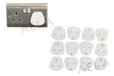 3-24 Socket Plug Covers Baby Safety Proof Children Protector UK 3 Pins Cheapest