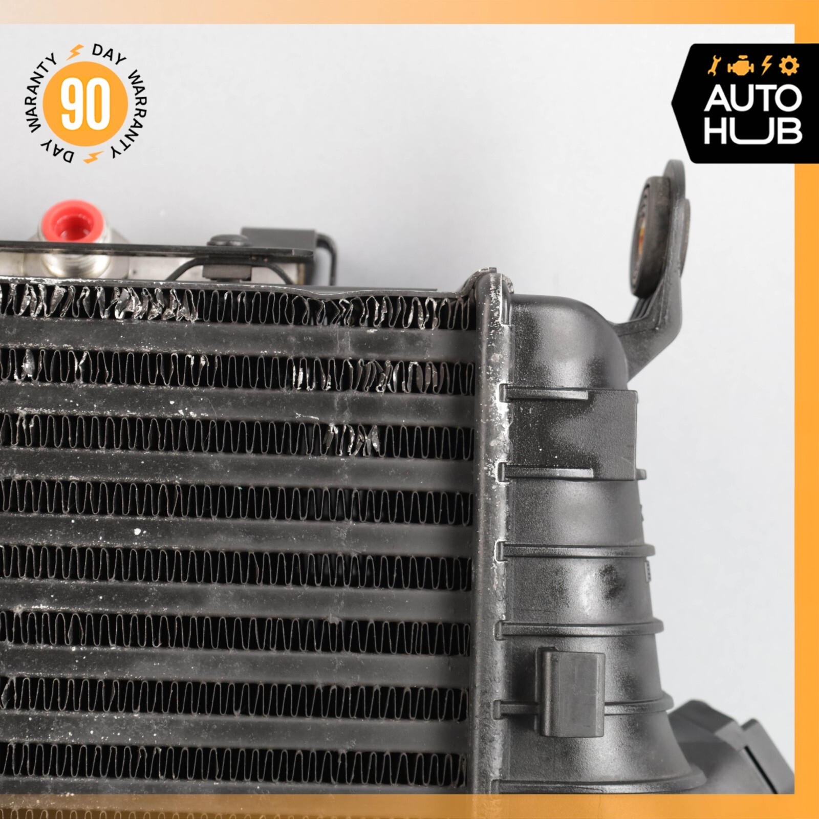 Bentley Continental GT 6.0L Right Side Turbo Intercooler Oil Cooler Radiator OEM