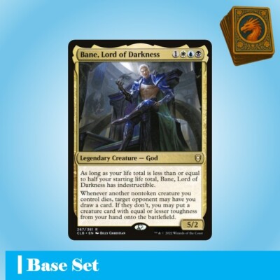 Bane, Lord of Darkness | MTG Magic | Baldur's Gate | NM | EN | Rare | Base Set