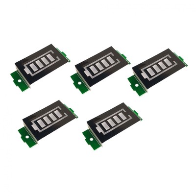 5 Pieces 1S-8S Battery Capacity Indicator Module 5MA Portable Premium 3-34V