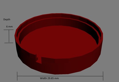 Piezas a escala HO Soundtraxx 810054, 810153, Digitrax 2828x, etc. Caja 1" 28mm | Zustand: New