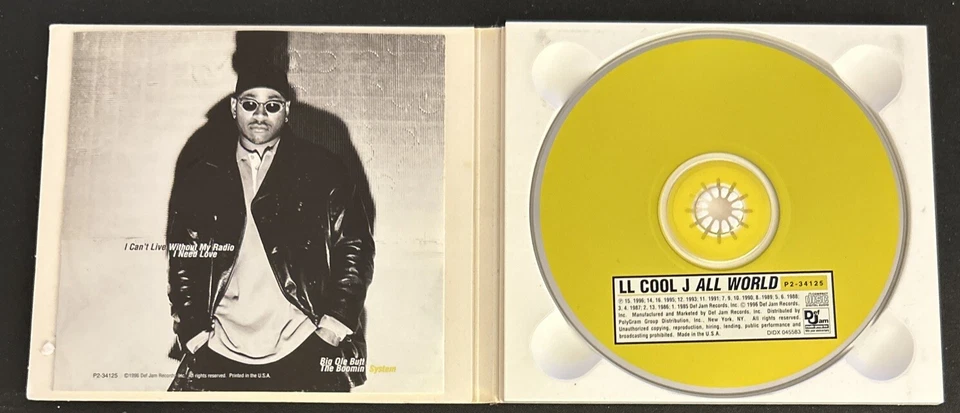 LL Cool J All World P234125 CD I Can’t Live Without My Radio Mama Said Knock You - Image 4 of 4