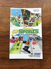 Deca Sports French Canadian Version Nintendo Wii Instruction Manual Only
