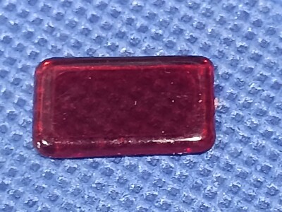   RED License Plate Cover 1959 El Camino 1:25 Scl 1000s Model Car Parts 4 Sale.