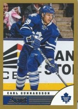 (HCW) 2013-14 Panini Score Gold #482 CARL GUNNARSSON  Leafs NHL Hockey