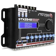 Stetsom STX2848 Equalizer / Crossover 2 Input Channels, 8 Output Channels w/ DSP