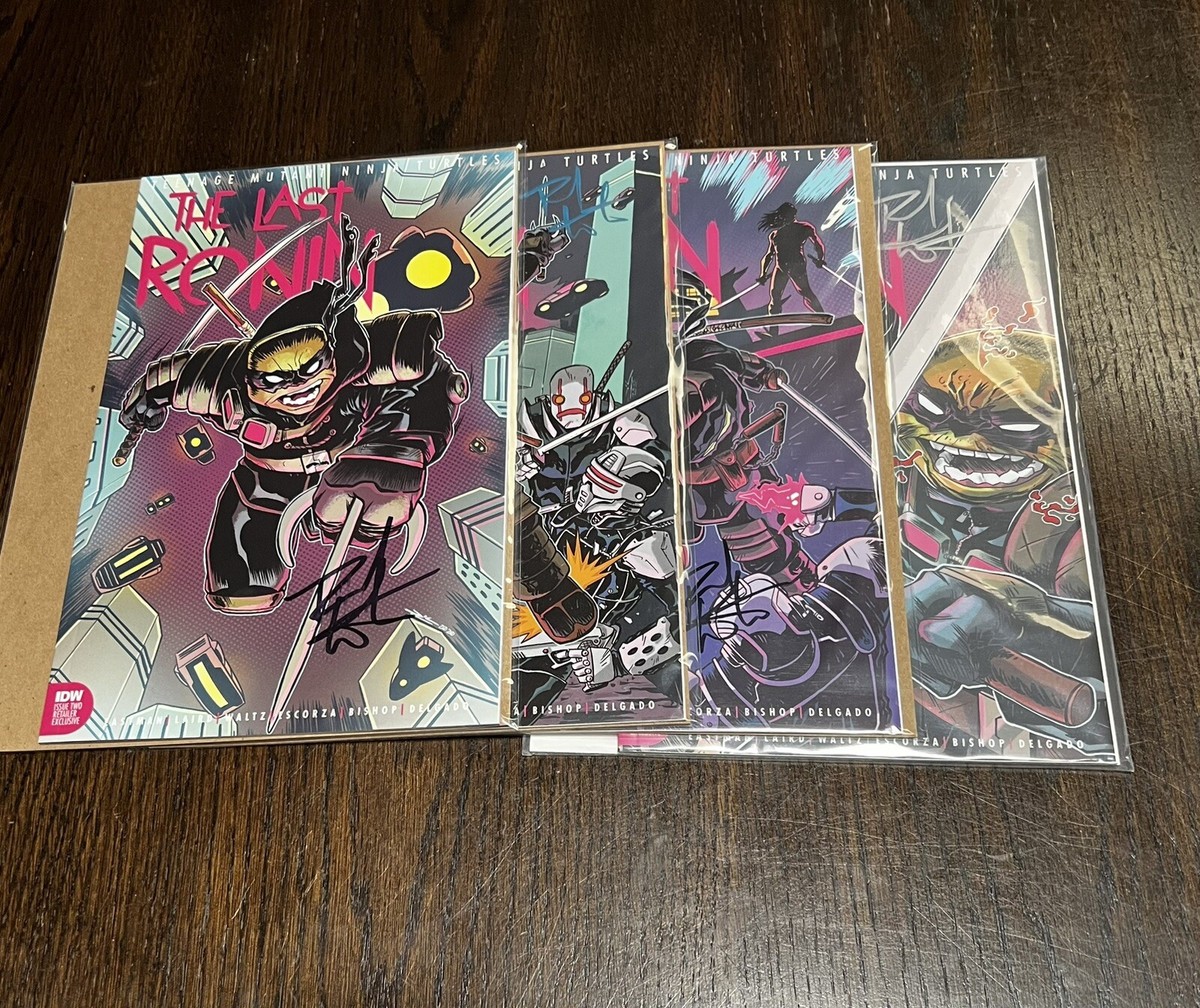 SIGNED* TMNT The Last Ronin 2 3 4 5 JetPack Exclusive Variant Rich