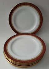 7 Spode Viscount Bone China 6 1/4" Bread and Butter Plates Lot Set
