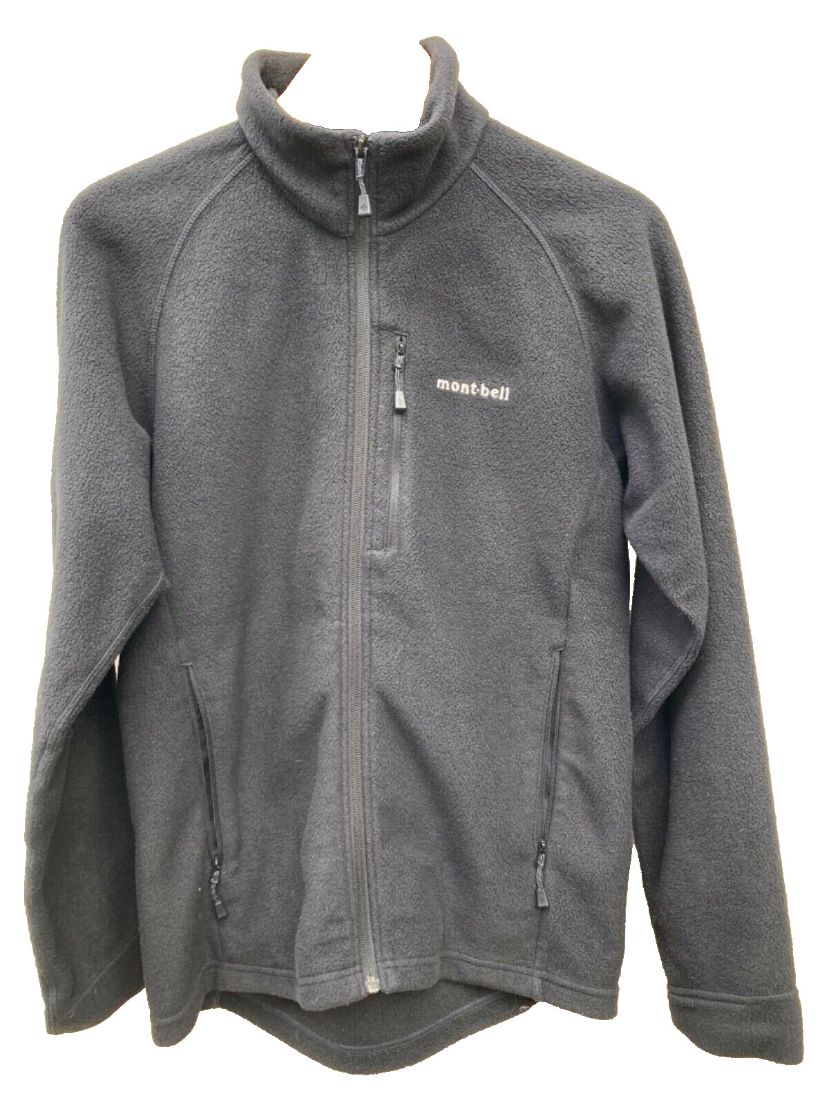 Montbell Climaplus 100 Outer Jacket Black Fleece Full-Zip Mens Medium Asian Fit