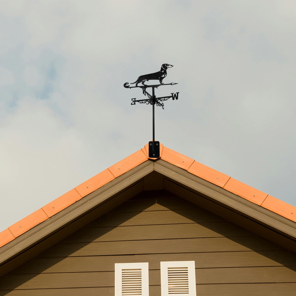 1 Set Metal Weathervane Garden Stake Weather Vane Professional