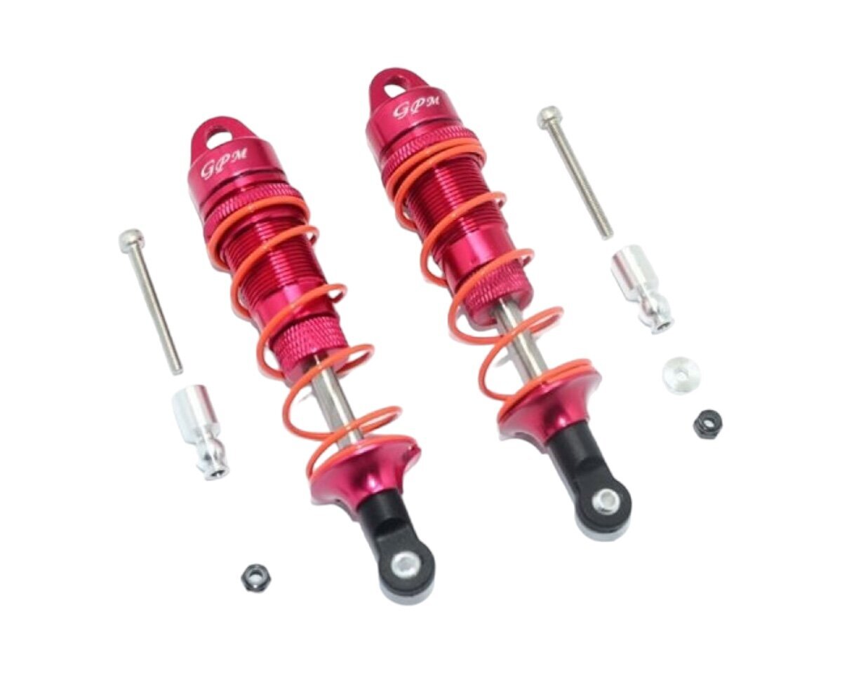 GPM Racing Alu Stoßdämpfer vorne rot für Arrma Senton