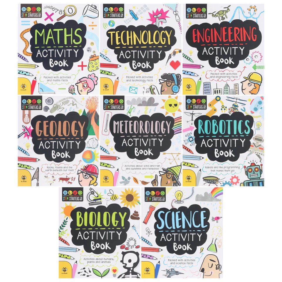 STEM Starters for Kids By Jenny Jacoby 8 Activity Books Set -Ages 7+ -Paperback - Image 2 of 4