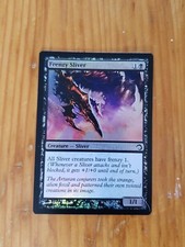 1x MTG Magic The Gathering TCG Frenzy Sliver Foil Common - Premium Deck Sliver