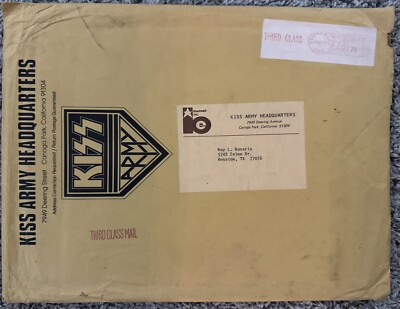 Complete Original 1978 Kiss Army Fan Club Pack | eBay