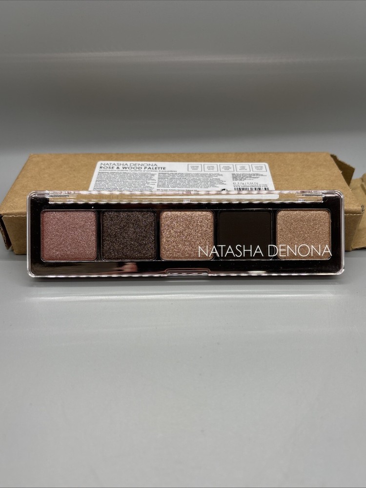Natasha Denona H15 Rose & Wood Neutral Eyeshadow Palette New Unopened