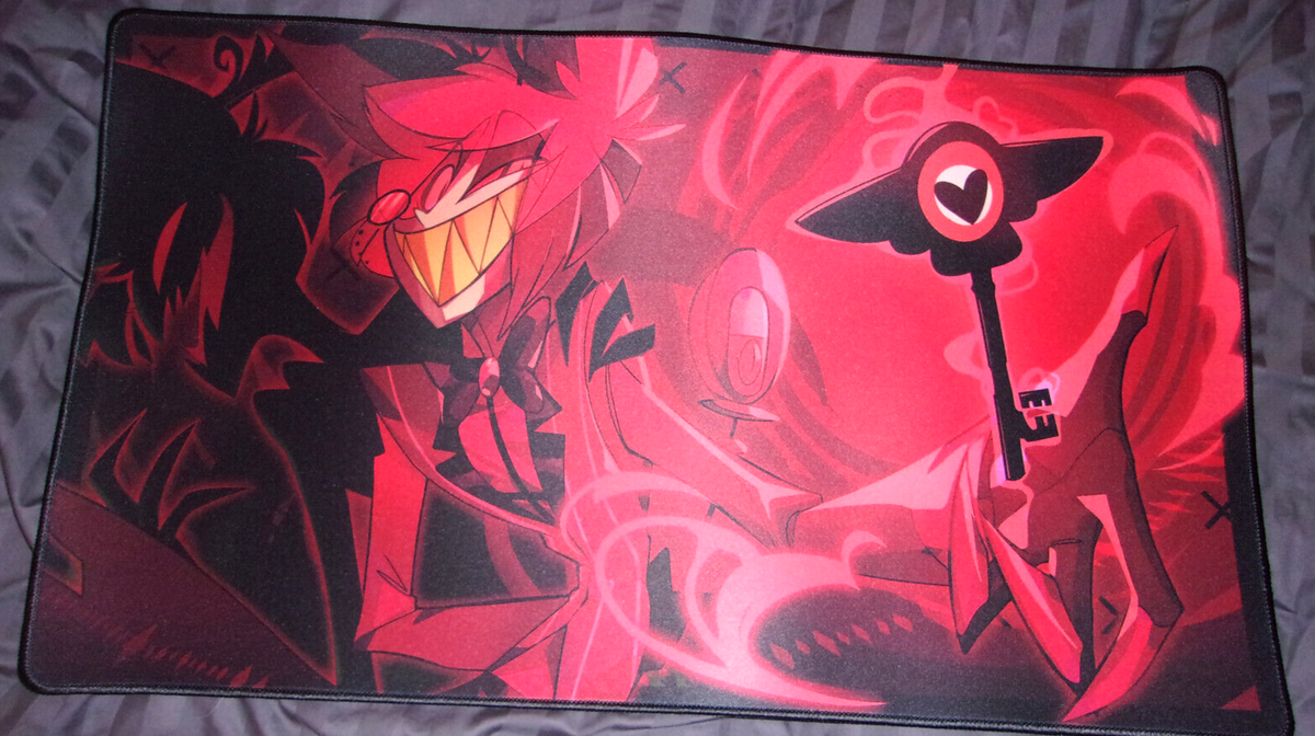 アラスター プレイマット Alastor 2021 Hazbin Hotel Hazbin Hotel Alastor Playmat 2021 Official Item Condition