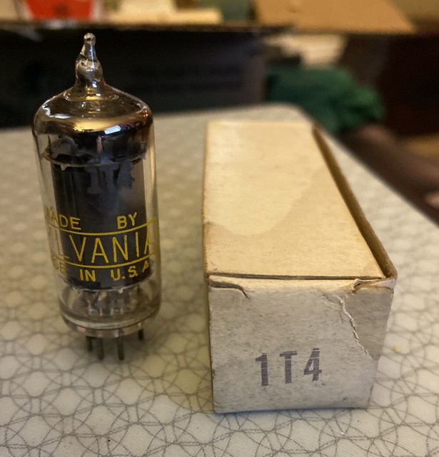 Sylvania 1T4 Radio Vacuum Tubes NOS NIB Tested eBay
