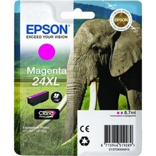 Genuine Epson 24XL T2433 Magenta Ink Cartridge for XP-750 XP-760 XP-850 XP-950
