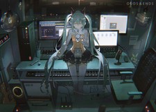 Alfombra de juego Hatsune Hatsune loco vocaloid de anime para niñas