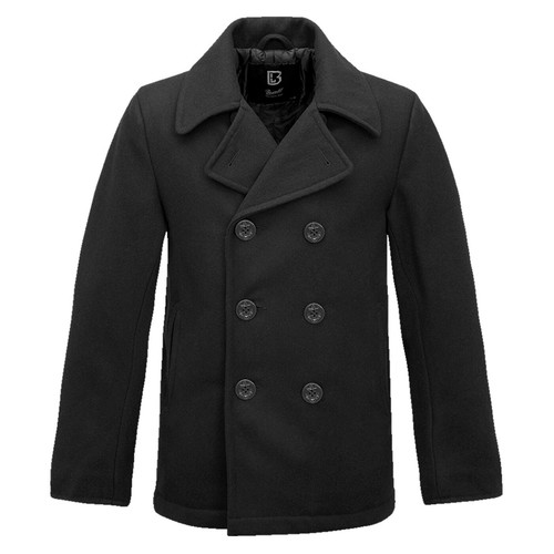 black peacoat jacket