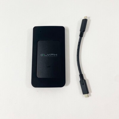 Used Glyph Atom RAID Portable Rugged SSD 1TB Black AR1000BLK Authorized Reseller