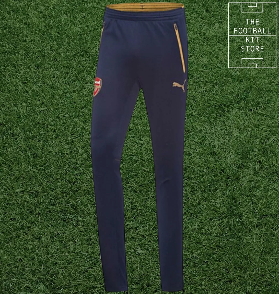 Arsenal Training Pants Official Puma Boys Football Train Bottoms