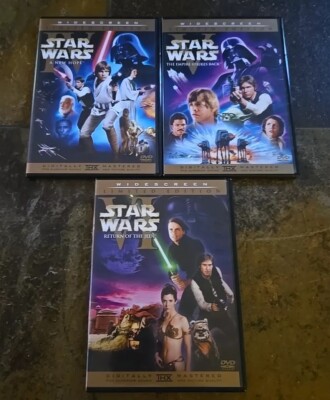 Star Wars Original Trilogy Limited Edition Widescreen DVD Set