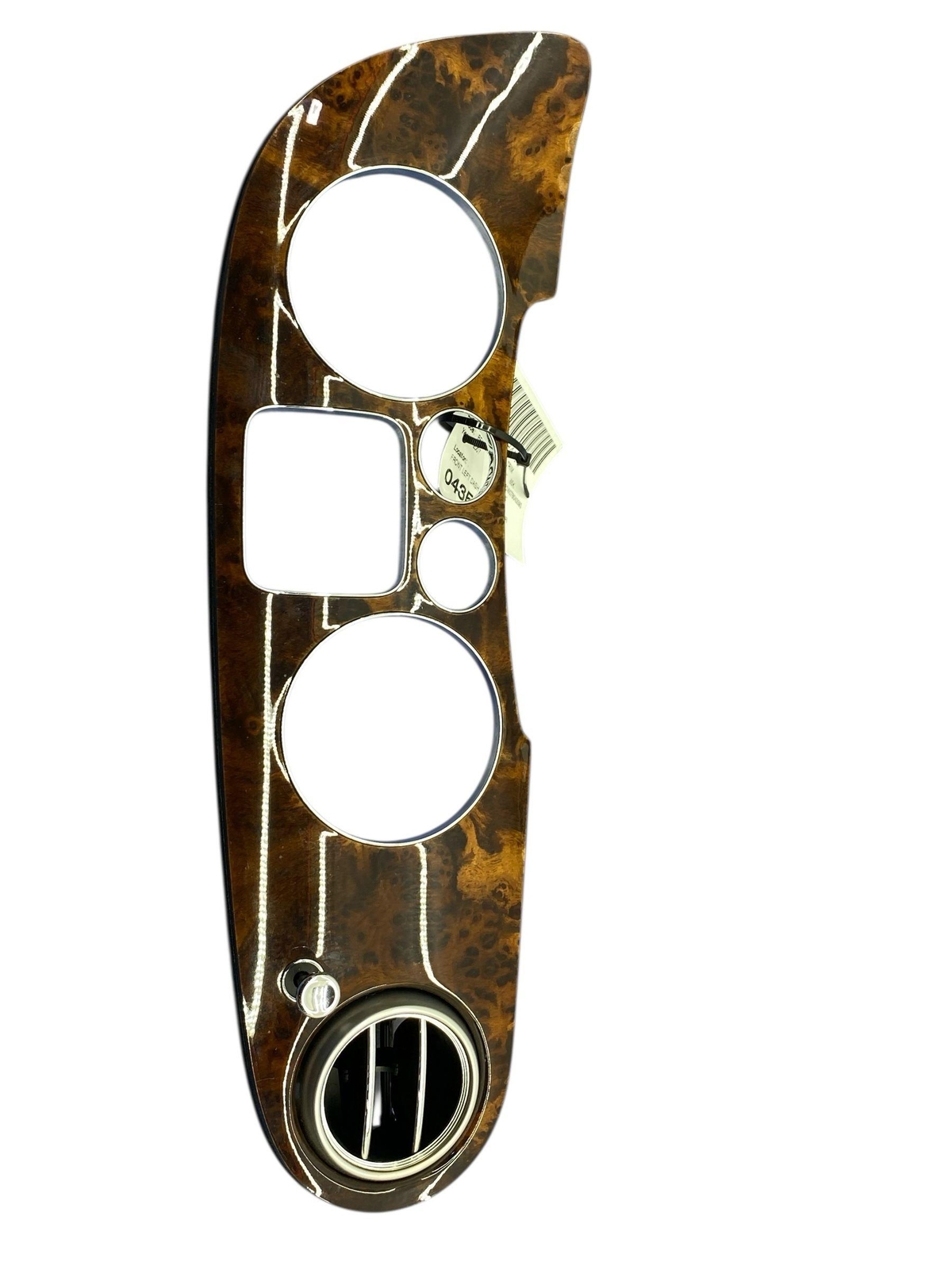 2006-2012 BENTLEY CONTINENTAL FRONT LEFT DASH SPEEDOMETER TRIM W/ AIR VENT |WOOD