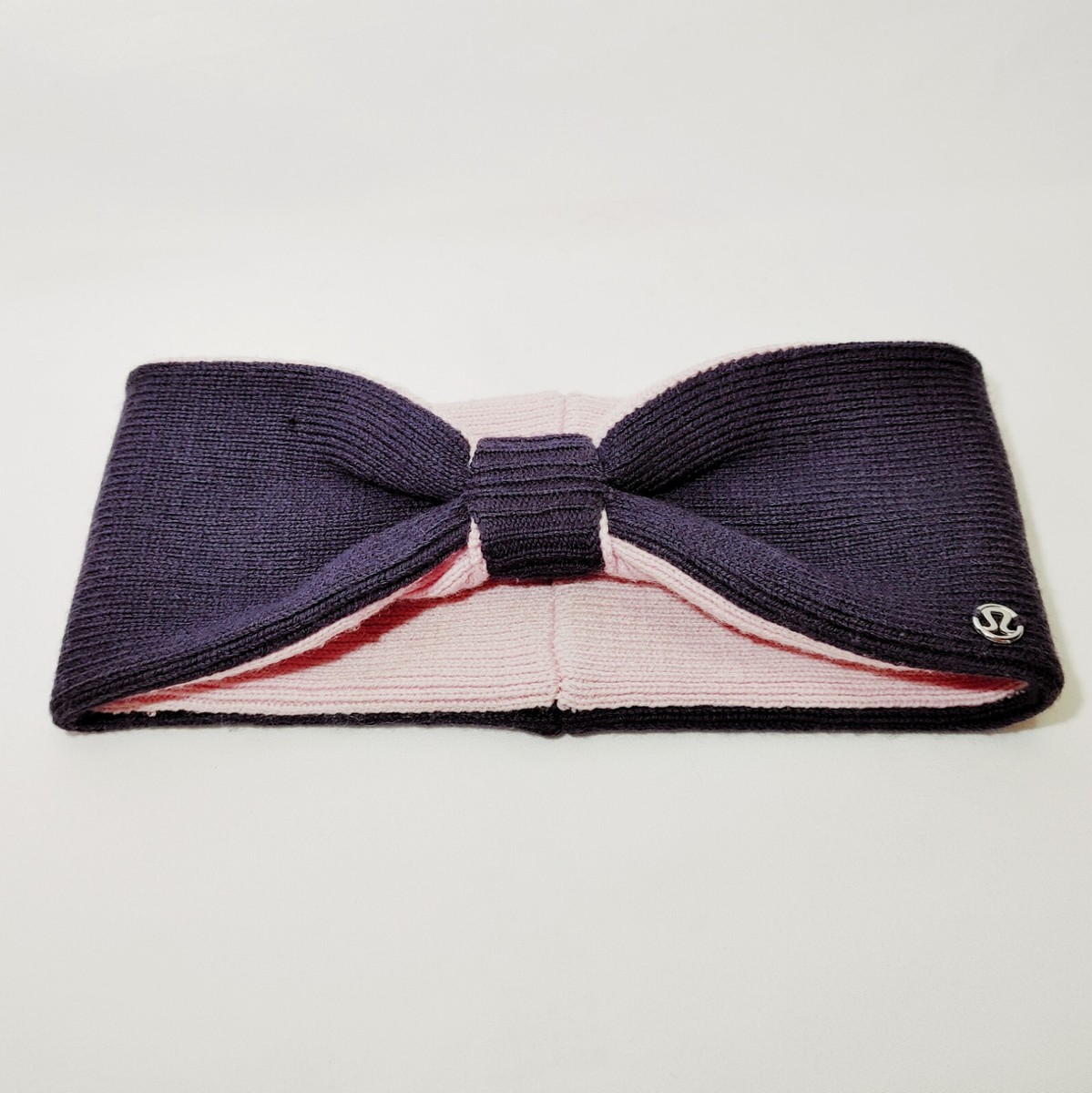 Lululemon Divinity Ear Warmer Black Grape Powdered Rose 