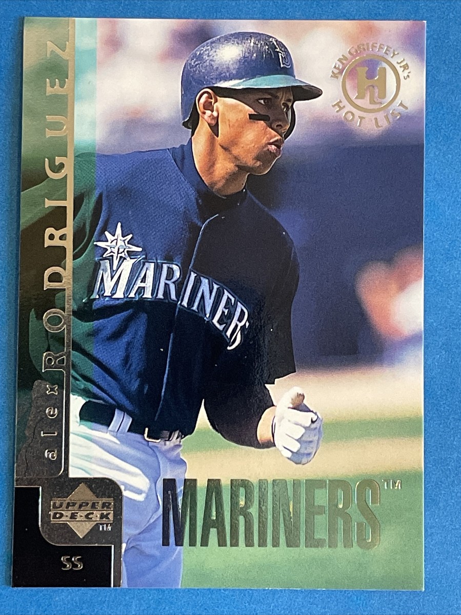 1998 Upper Deck Baseball Card #18 Alex Rodriguez Seattle Mariners