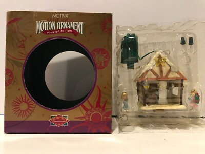 Matrix Motion Ornament Nativity Scene Powered By Light