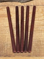 5- Dymondwood Rosewood Color 5/16"  Turkey Call Supplies Striker Dowels