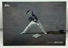 Cavan Biggio 2020 Topps On Demand Black & White Base Card #48  BLUE JAYS SP /672