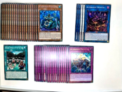 altergeist deck yugioh Yu-Gi-Oh! Competitive Deluxe Altergeist Deck + Extra Deck *Ready to Pla +  Bonus!