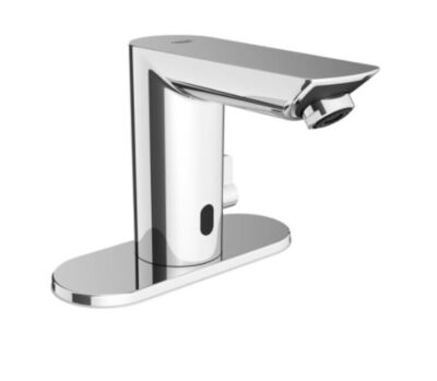 GROHE Bau Cosmopolitan E36466000 Touchless Bathroom Faucet in Starlight Chrom#89