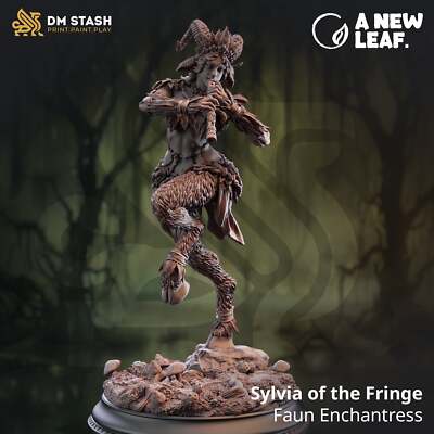 Sylvia of the Fringe Faun Enchantress - A New Leaf  - DM Stash - Wargaming D&D D
