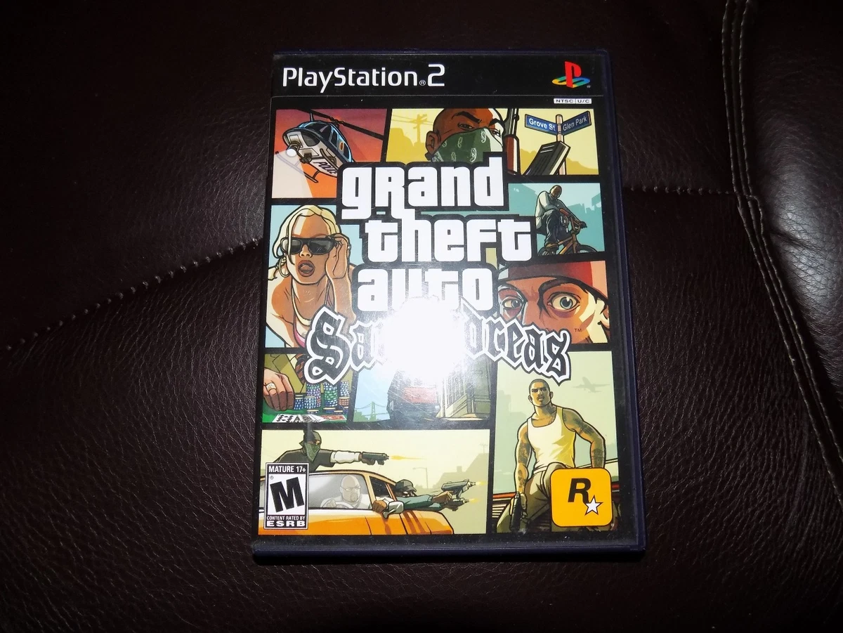 Vintage PS2 Grand Theft Auto San Andreas Game Complete With Poster/map *not a Reproduction* PS2 Black Label - Canada Vintage PS2 Grand Theft Auto San Andreas Game Complete With Poster/map *not a Reproduction* PS2 Black Label - Canada